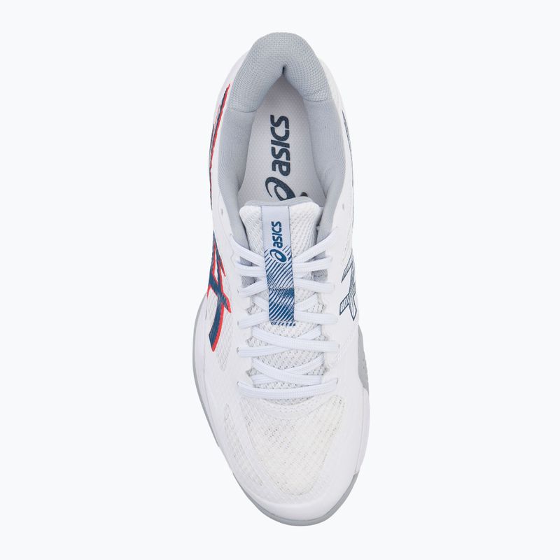 Buty do siatkówki męskie ASICS Blade FF 2 white/mako blue 5