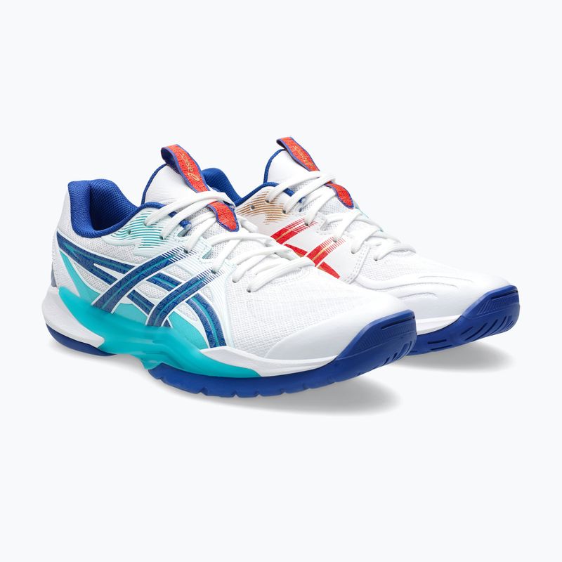 Buty do siatkówki męskie ASICS Powerbreak FF white/asics blue 10