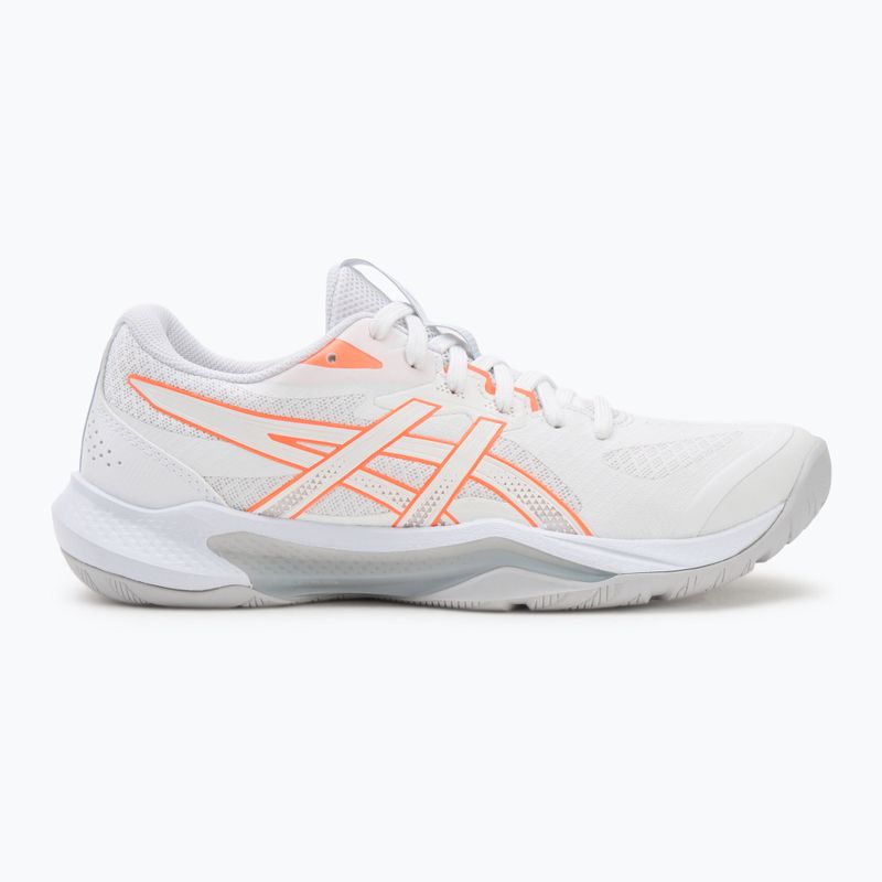 Buty do siatkówki damskie ASICS Gel-Tactic 13 white/vivid coral 2