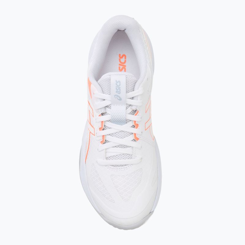 Buty do siatkówki damskie ASICS Gel-Tactic 13 white/vivid coral 5