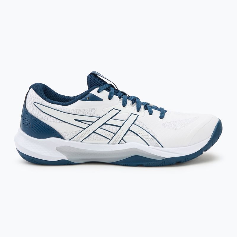 Buty do siatkówki męskie ASICS Gel-Tactic 13 white/mako blue 2