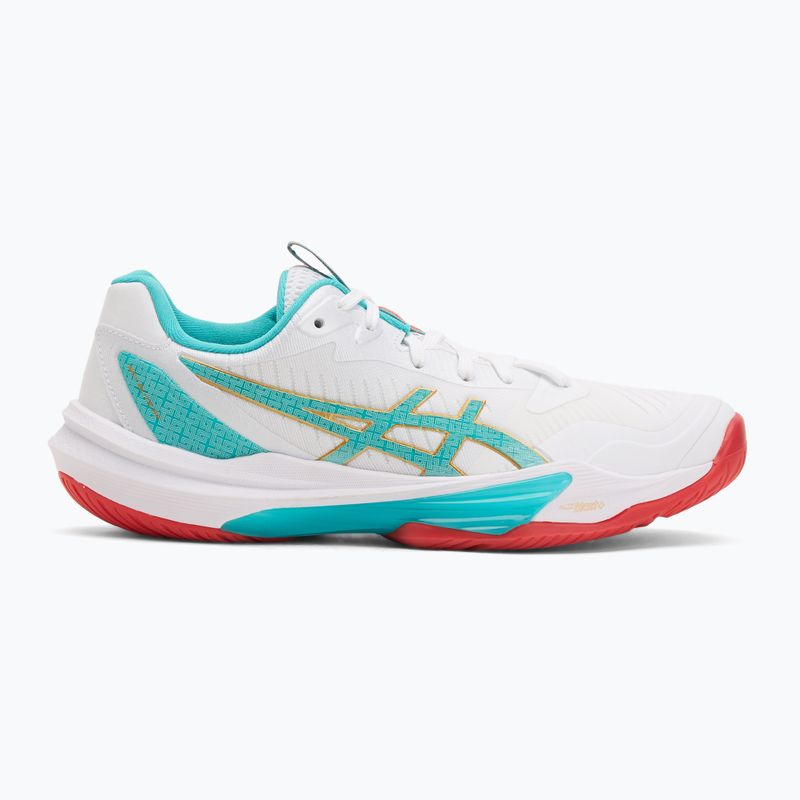 Buty do siatkówki damskie ASICS Sky Elite FF 3 white/sea glass 2