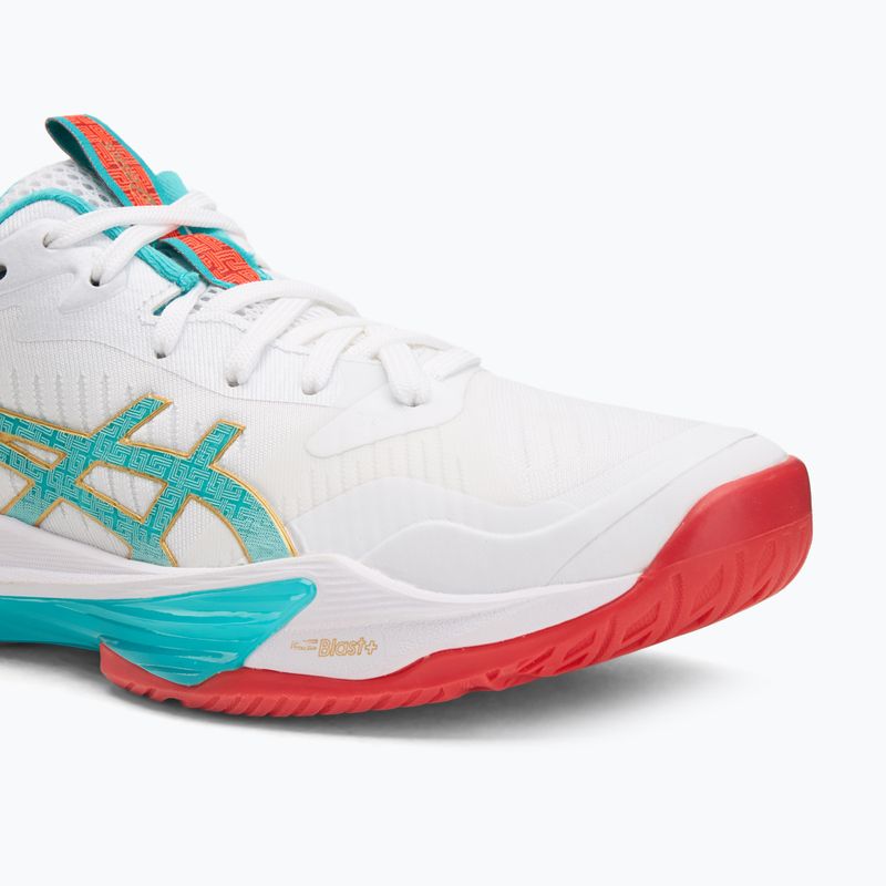 Buty do siatkówki damskie ASICS Sky Elite FF 3 white/sea glass 7