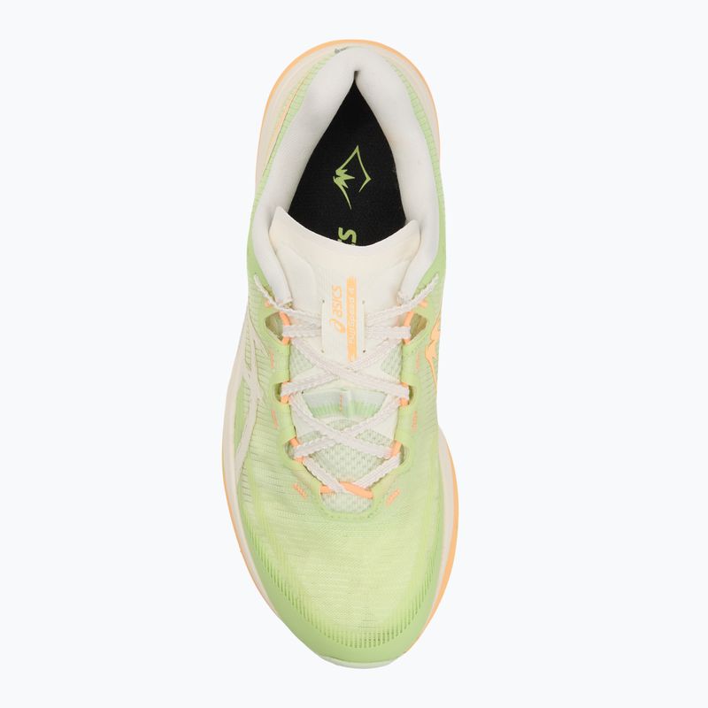Buty do biegania ASICS Fujispeed 4 lime green/cream 5