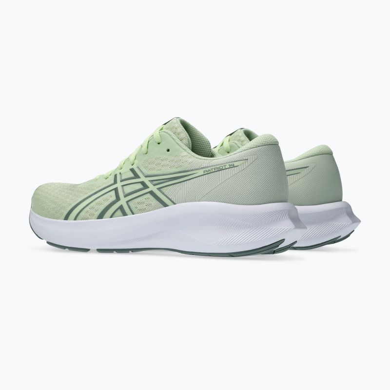 Buty do biegania damskie ASICS Patriot 14 whisper green/monument blue 4