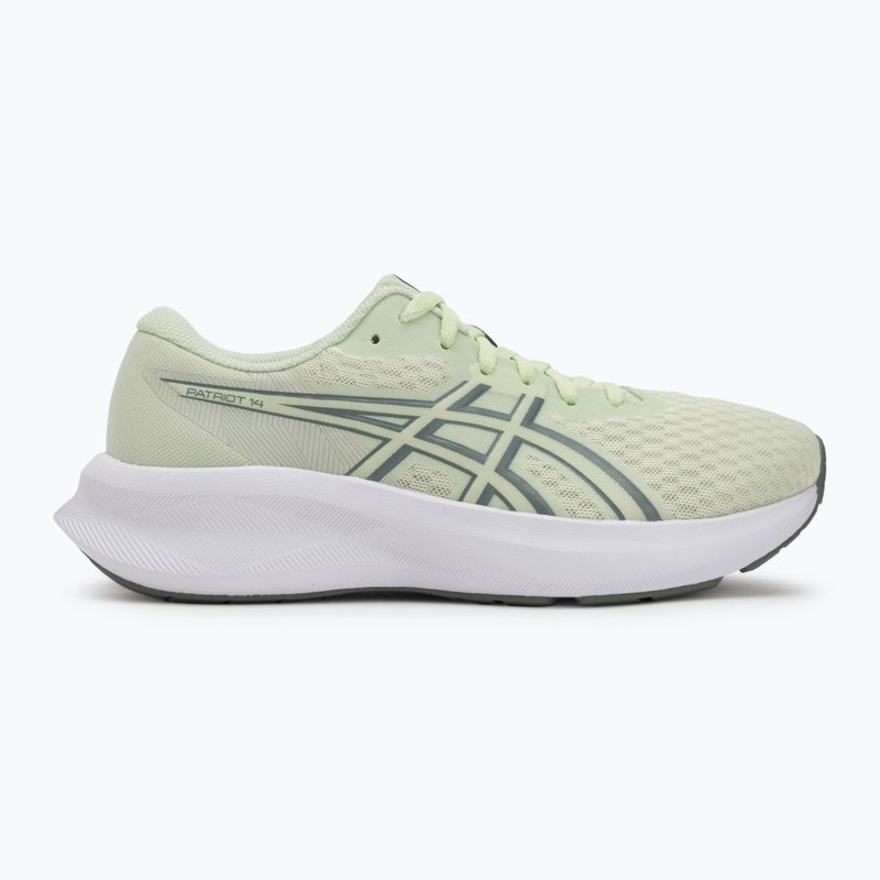Buty do biegania damskie ASICS Patriot 14 whisper green/monument blue 2