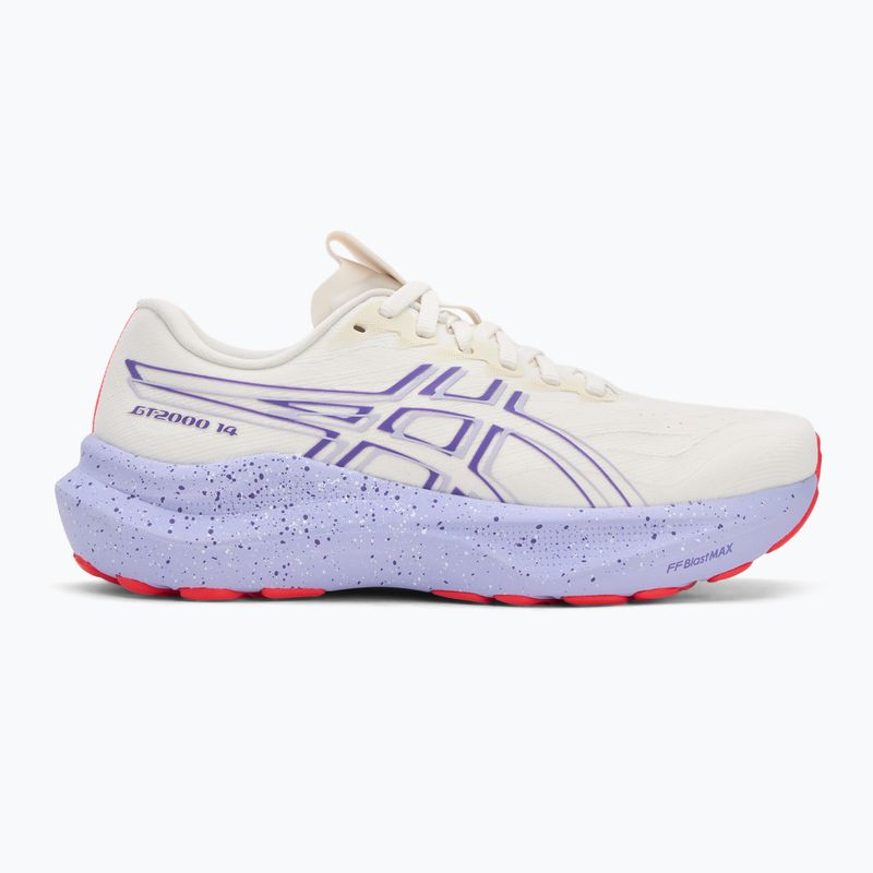 Buty do biegania damskie ASICS GT-2000 14 Tokyo cream/edo purple 2