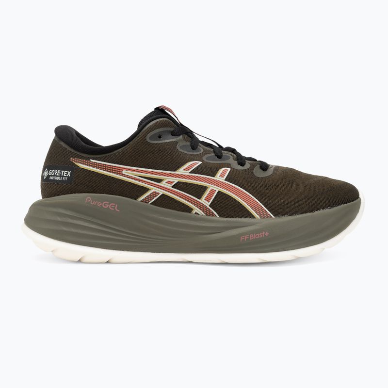 Buty do biegania damskie ASICS Gel-Cumulus 27 GTX brown stone/dark pink clay 2