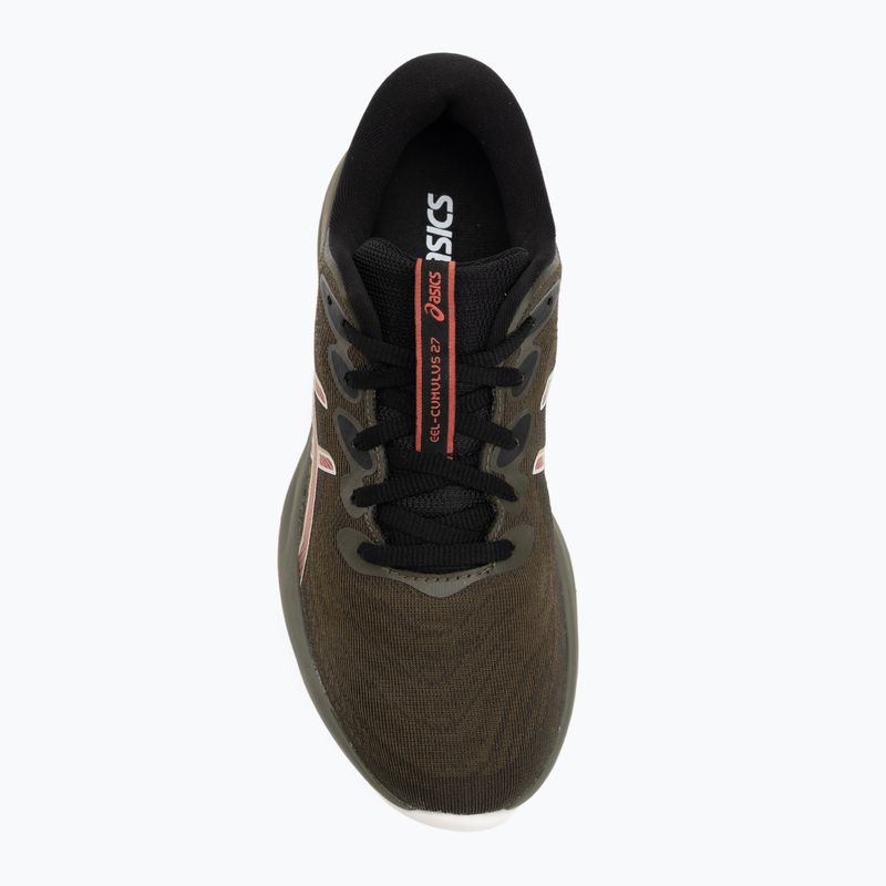 Buty do biegania damskie ASICS Gel-Cumulus 27 GTX brown stone/dark pink clay 5