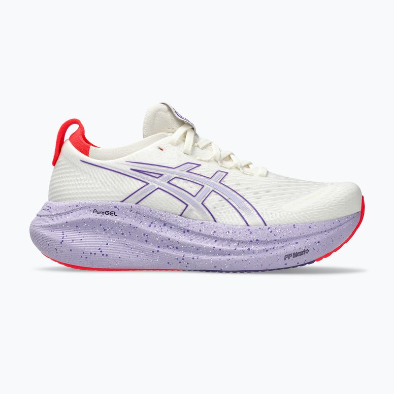 Buty do biegania damskie ASICS Gel-Nimbus 27 Tokyo cream/edo purple 8