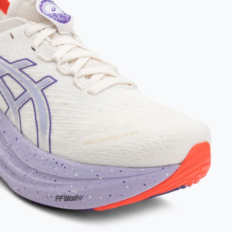 Buty do biegania damskie ASICS Gel-Nimbus 27 Tokyo cream/edo purple 7