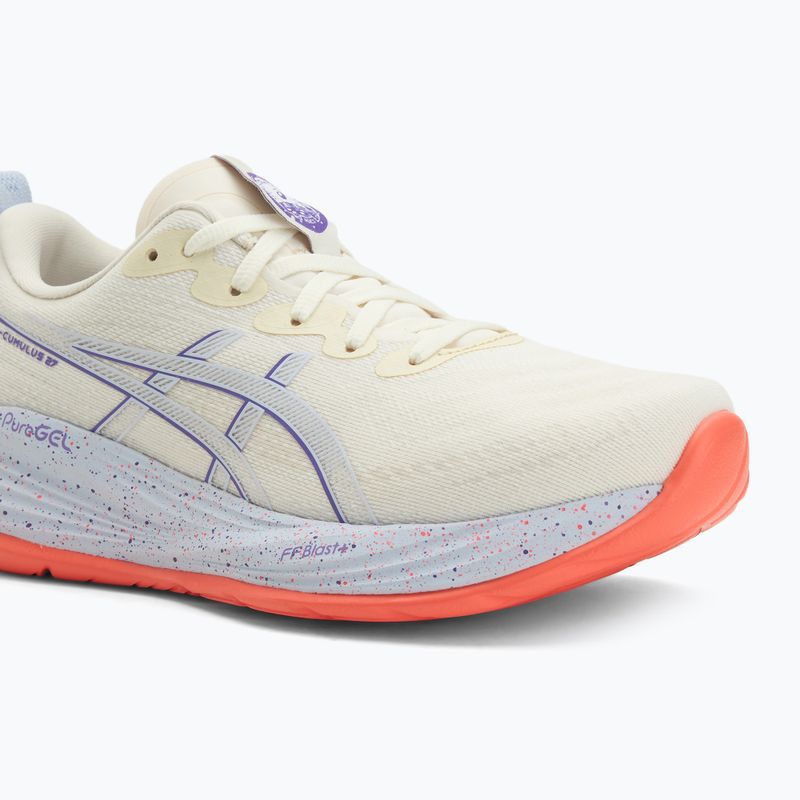 Buty do biegania damskie ASICS Gel-Cumulus 27 Tokyo cream/edo purple 7