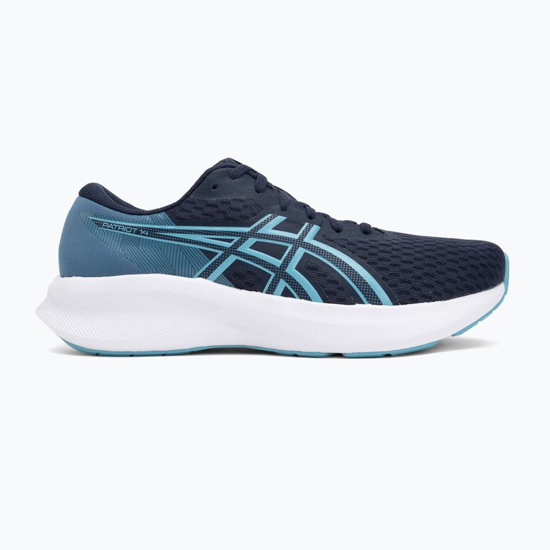 Buty do biegania męskie ASICS Patriot 14 midnight/stillwater 2
