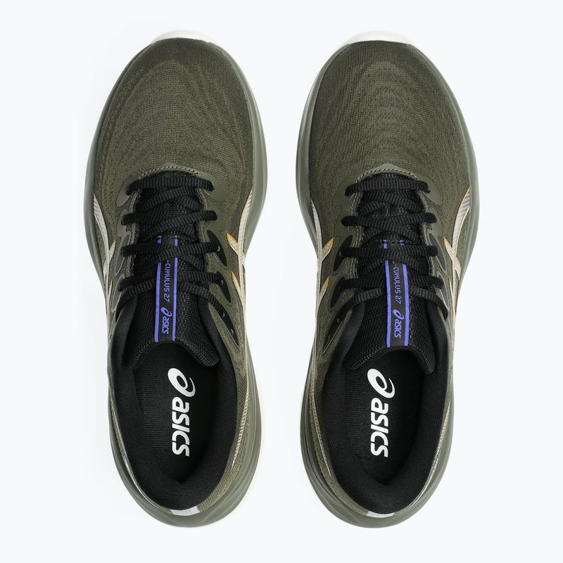 Buty do biegania męskie ASICS Gel-Cumulus 27 GTX brown stone/whisper green 9