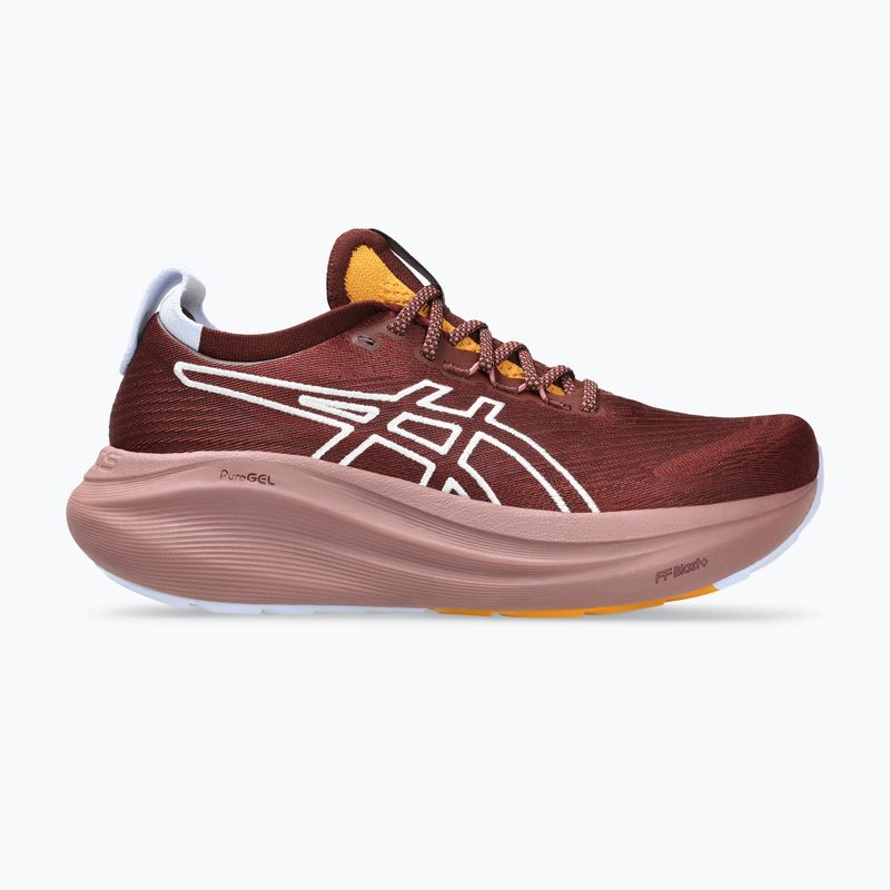 Buty do biegania damskie ASICS Gel-Nimbus 27 TR nature bathing/dark red planet 8