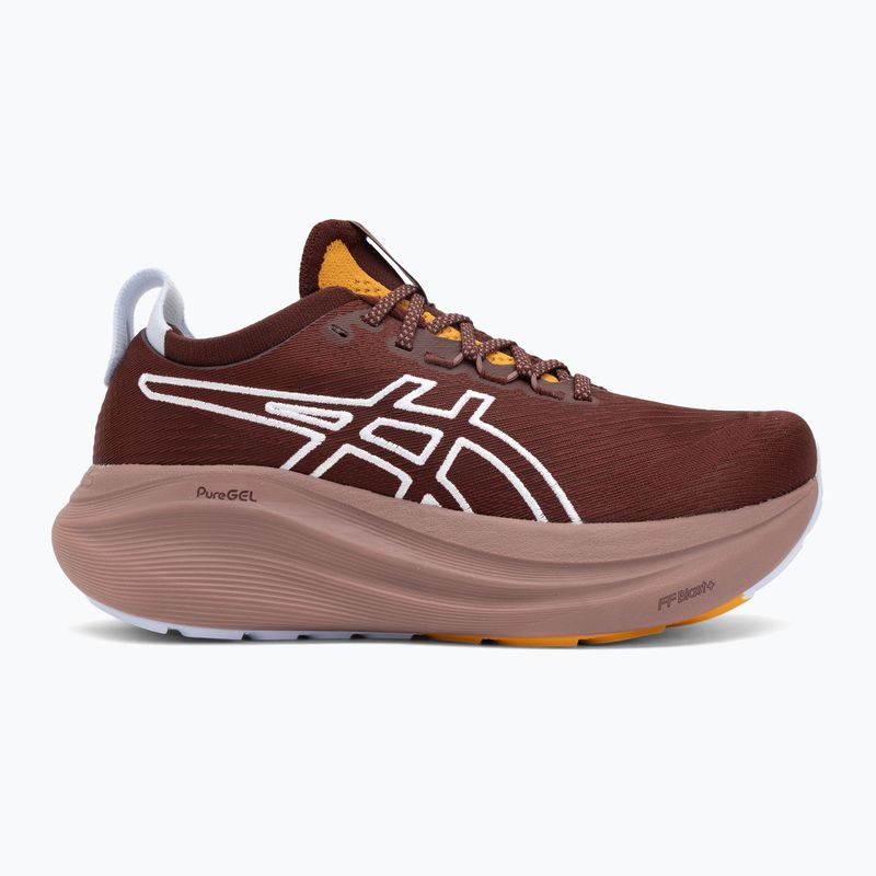 Buty do biegania damskie ASICS Gel-Nimbus 27 TR nature bathing/dark red planet 2