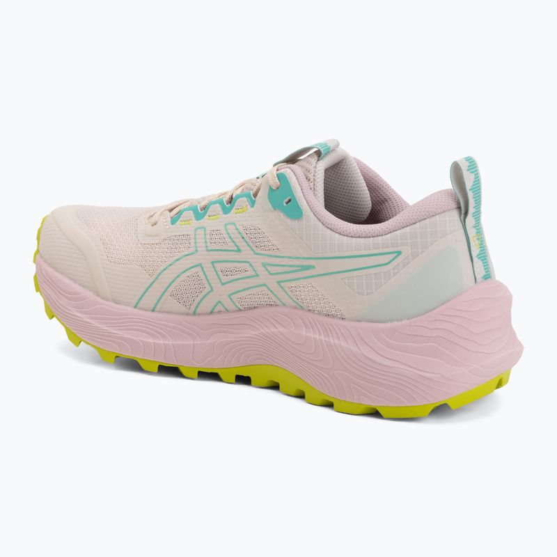 Buty do biegania damskie ASICS Trabuco Terra 3 mineral beige/aurora green 3