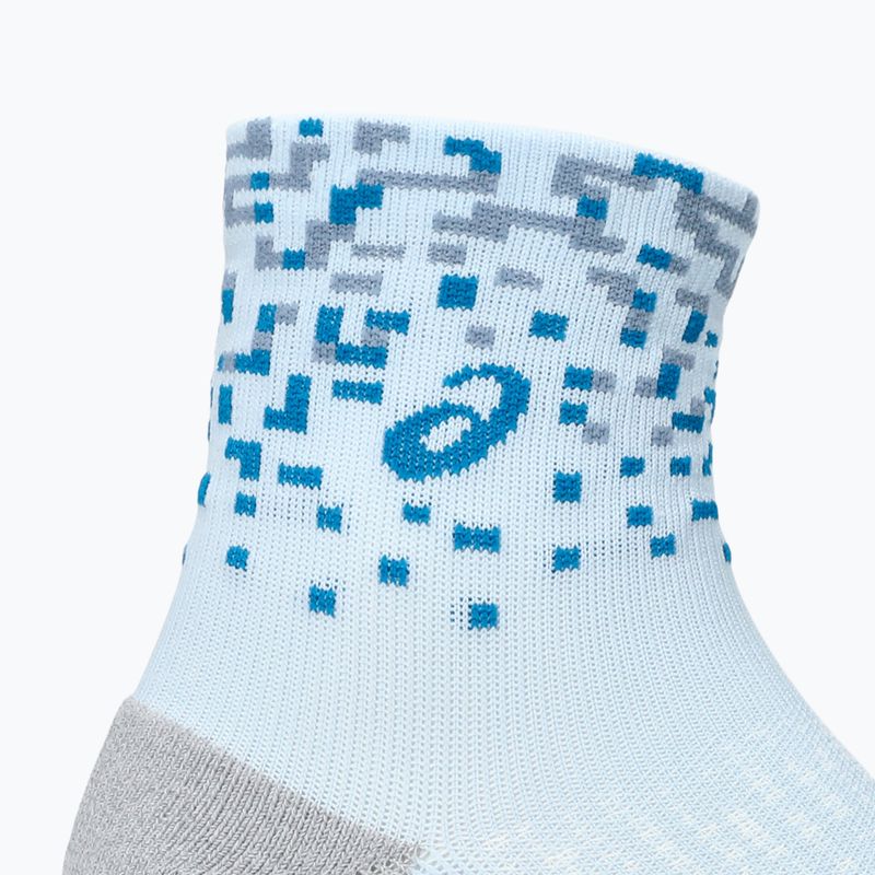 Skarpety ASICS Performance Run Quarter arctic blue/aegean blue/grey blue 3