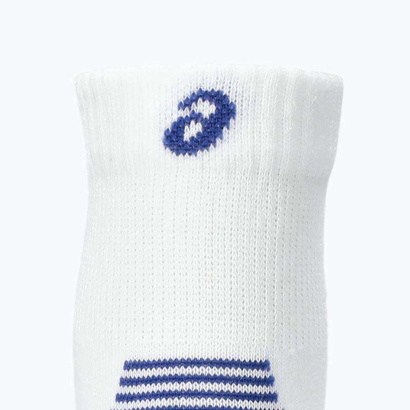 Skarpety ASICS Cushioned Quarter 2 pary brilliant white/asics blue 3