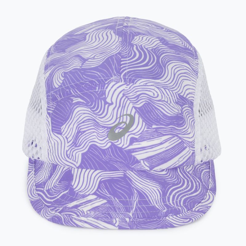 Czapka z daszkiem ASICS Fujitrail Graphic amethyst/cream 2
