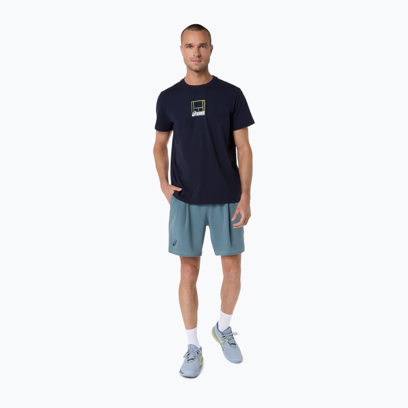 Koszulka męska ASICS Court Core Graphic midnight 4
