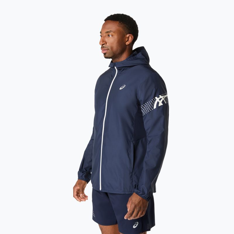 Kurtka do biegania męska ASICS Icon midnight/cream 4