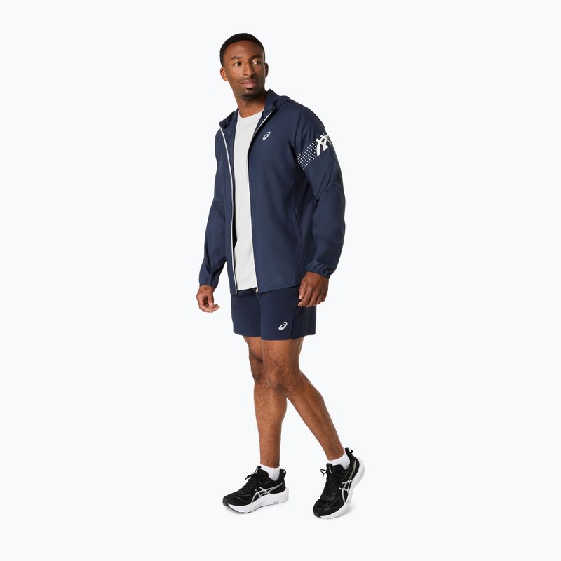 Kurtka do biegania męska ASICS Icon midnight/cream 5