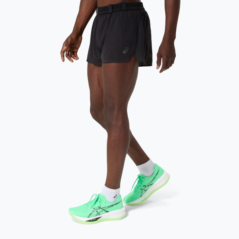 Spodenki do biegania męskie ASICS Metarun Split performance black 4