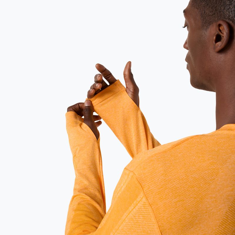 Longsleeve do biegania męski ASICS Road Seamless yamabuki 7