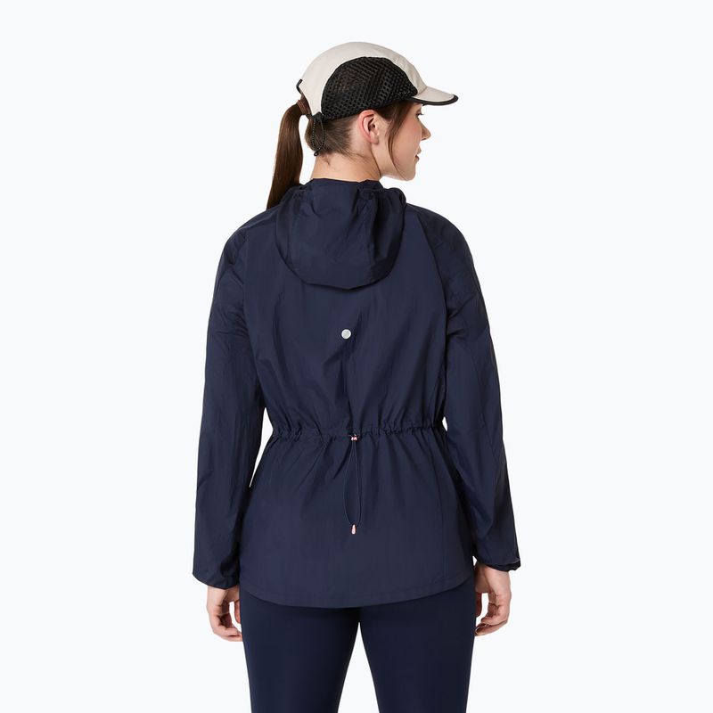 Kurtka do biegania damska ASICS Road Packable midnight 3