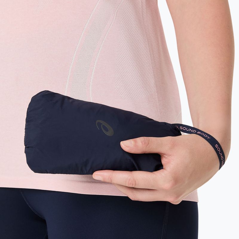 Kurtka do biegania damska ASICS Road Packable midnight 9