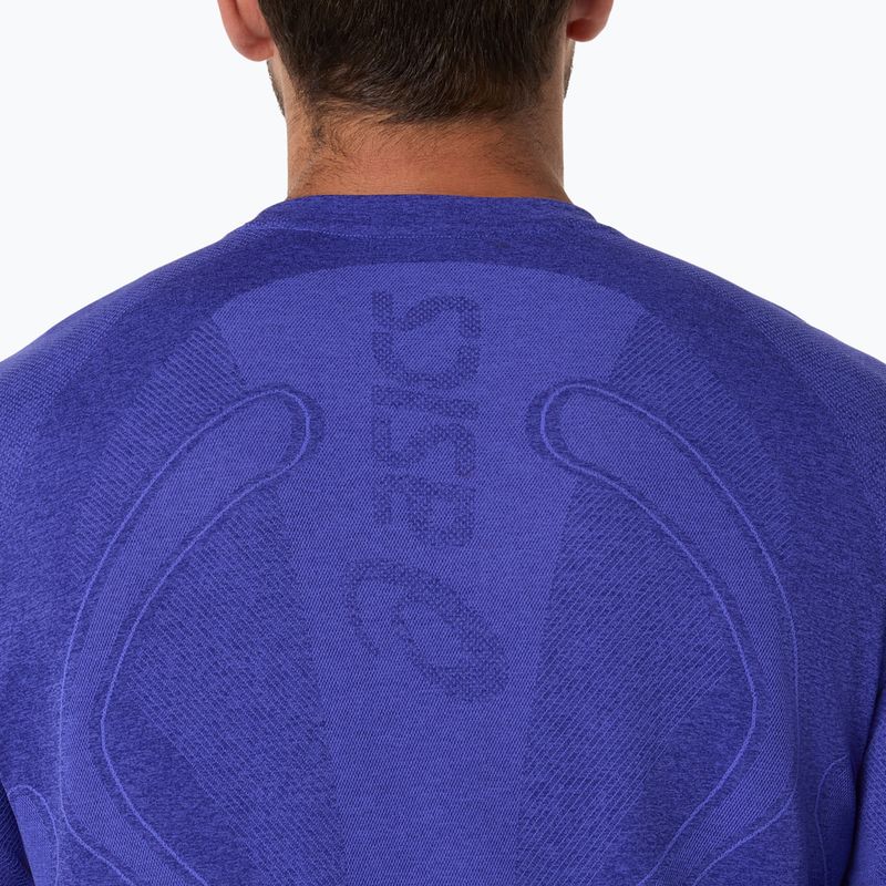Longsleeve do biegania męski ASICS Road Seamless cobalt burst/eggplant 6