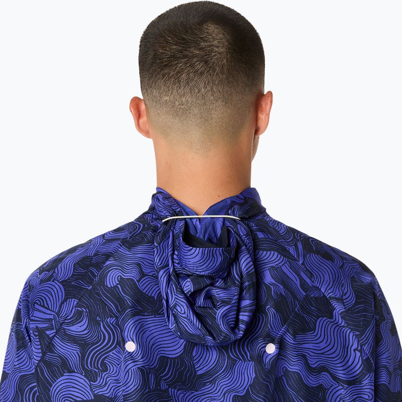 Kurtka do biegania męska ASICS Fujitrail Packable cobalt burst/indigo blue/cream 8