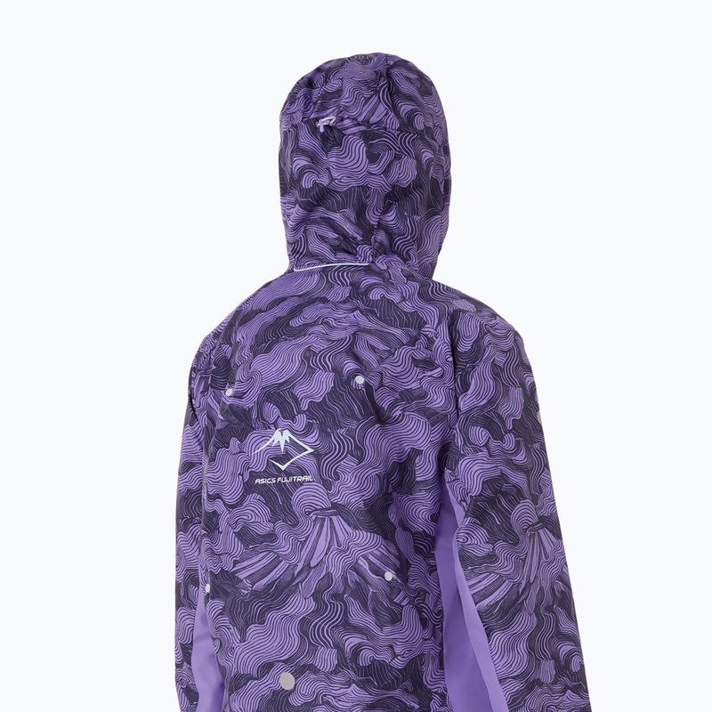 Kurtka do biegania damska ASICS Fujitrail Packable amethyst 9