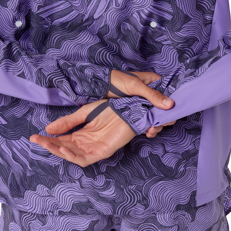 Kurtka do biegania damska ASICS Fujitrail Packable amethyst 10