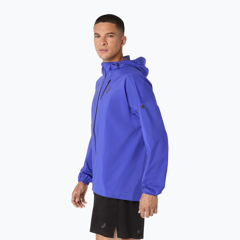 Kurtka do biegania męska ASICS Fujitrail Elite Waterproof cobalt burst/midnight 4