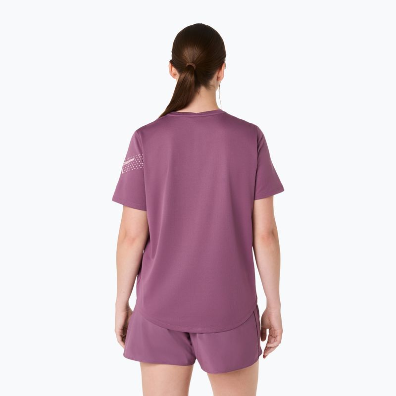 Koszulka do biegania damska ASICS Icon velvet purple 3