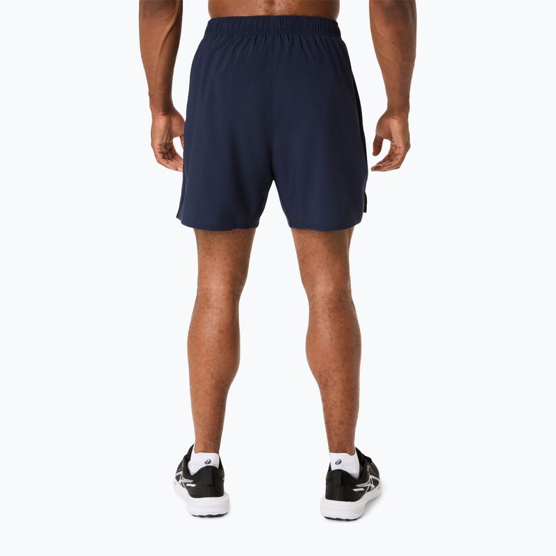 Spodenki do biegania męskie ASICS Icon 7IN midnight/cream 3