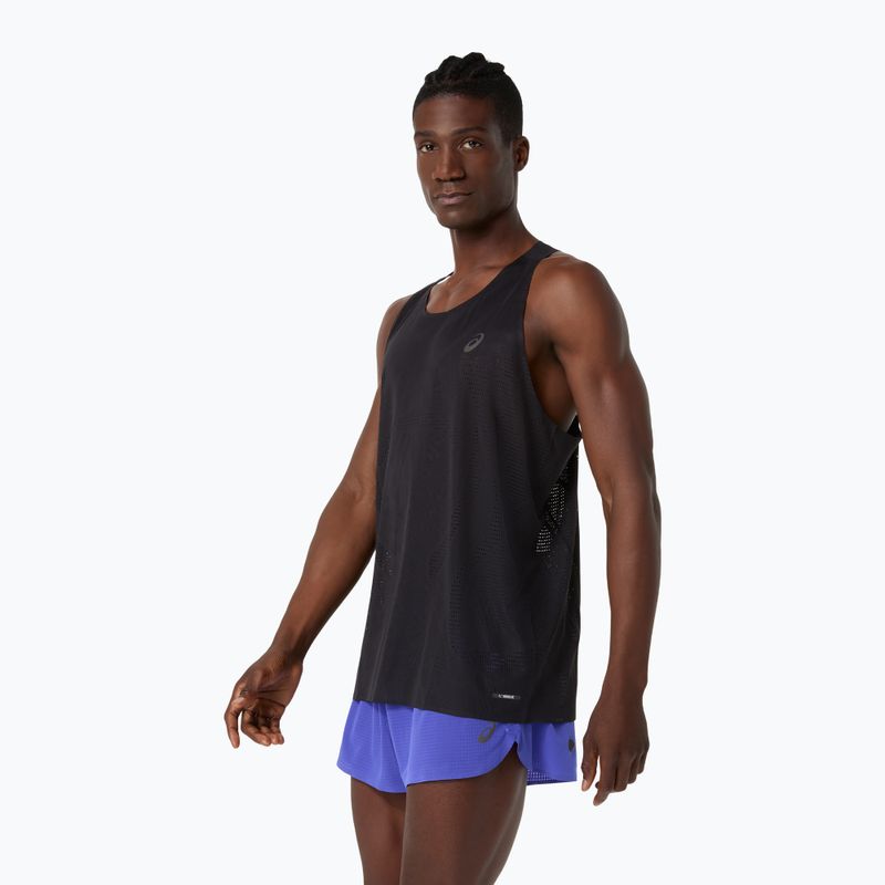 Koszulka do biegania męska ASICS Road Singlet yamabuki 4