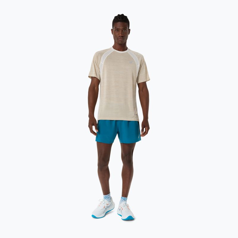 Koszulka do biegania męska ASICS Road cream 2