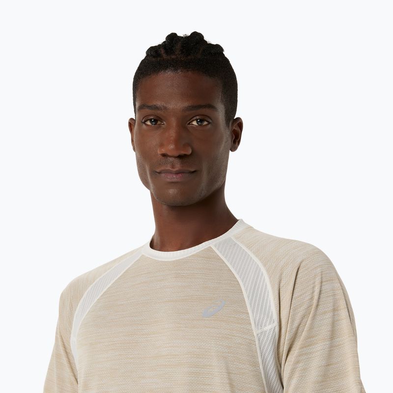 Koszulka do biegania męska ASICS Road cream 5