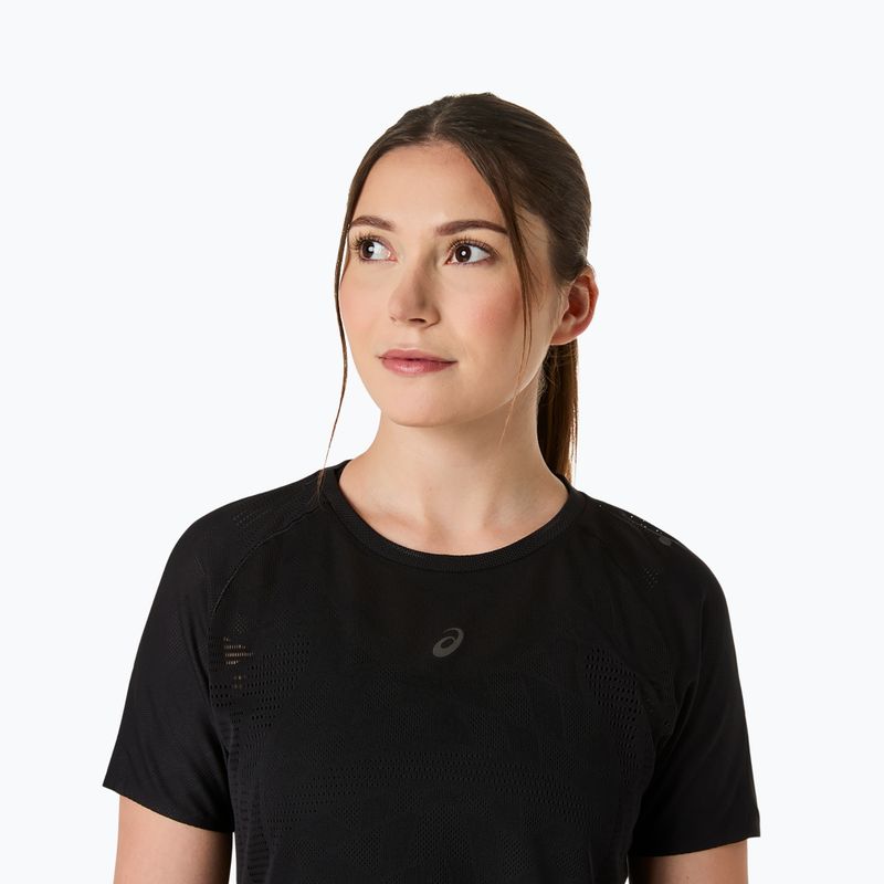 Koszulka do biegania damska ASICS Metarun Top performance black 5