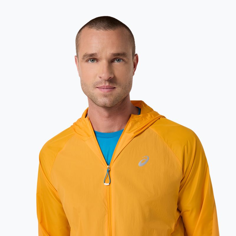 Kurtka do biegania męska ASICS Road Packable yamabuki/aegean blue 5