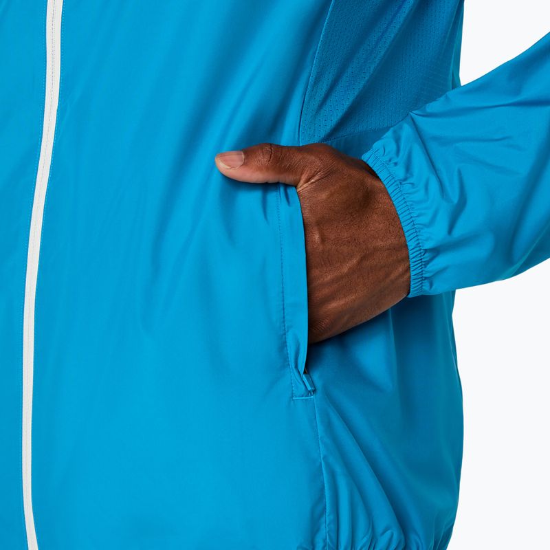 Kurtka do biegania męska ASICS Icon aegean blue/cream 9