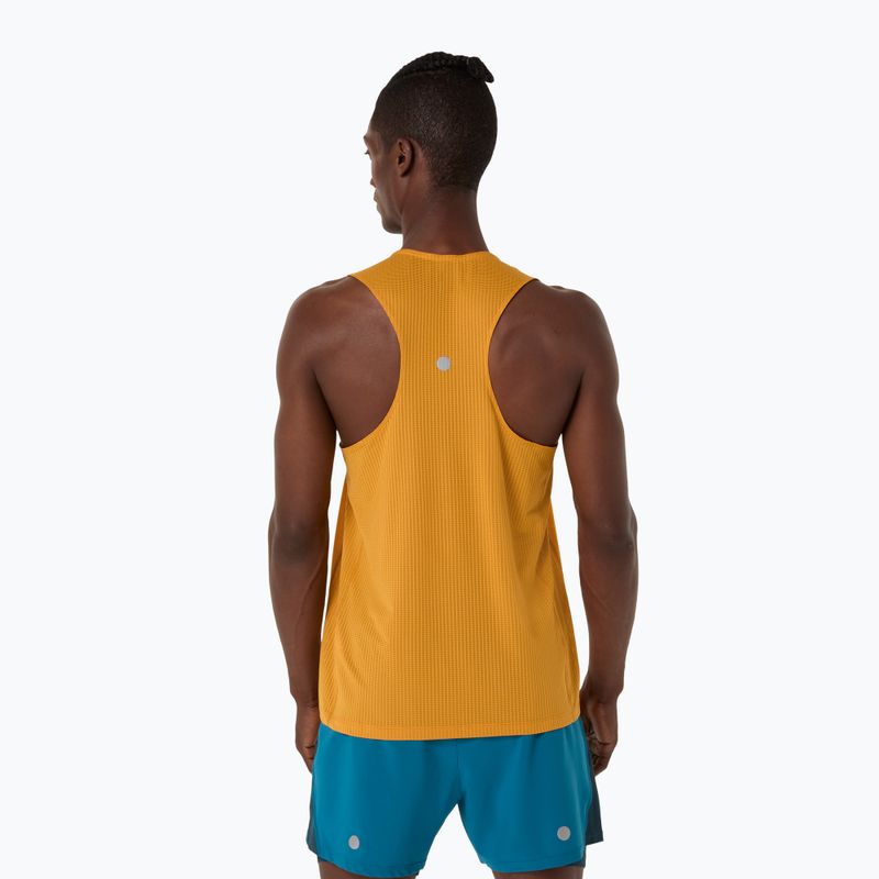 Koszulka do biegania męska ASICS Road Singlet yamabuki 3