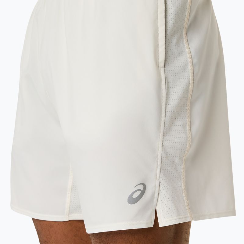 Spodenki do biegania męskie ASICS Icon 7IN cream/vital green 7