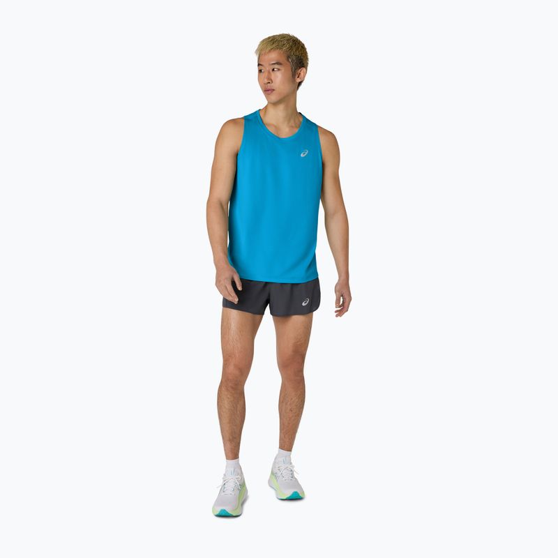 Koszulka do bieganie męska ASICS Core Singlet aegean blue 2