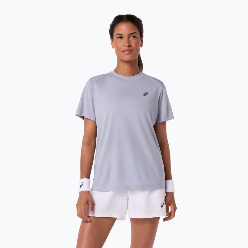 Koszulka tenisowa damska ASICS Court Top W grey/blue