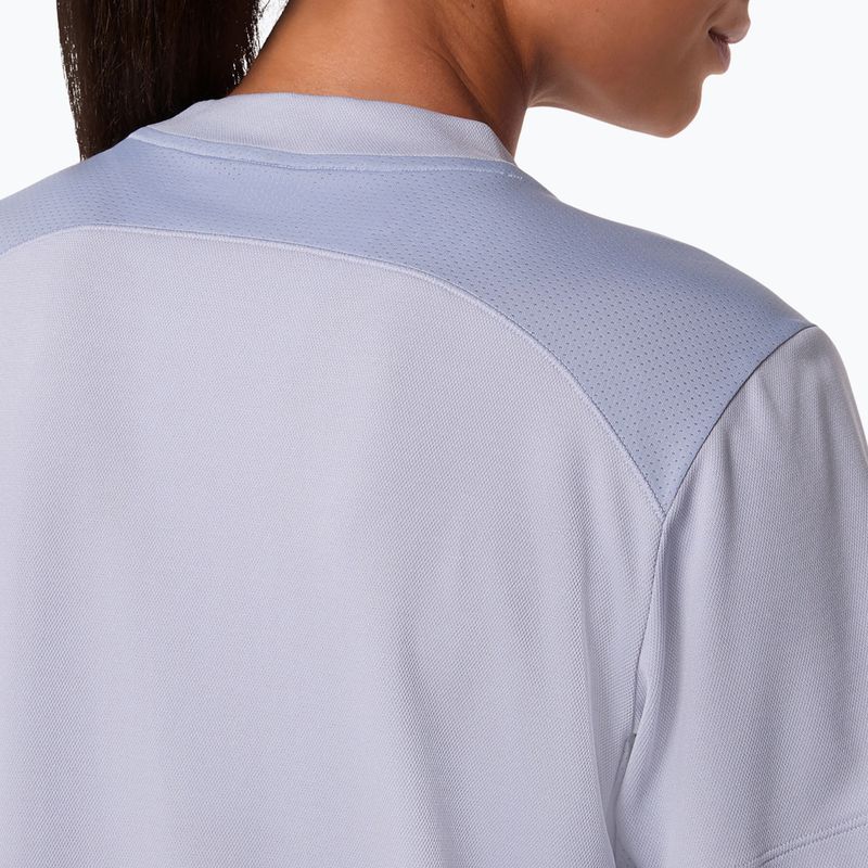 Koszulka tenisowa damska ASICS Court Top W grey/blue 7