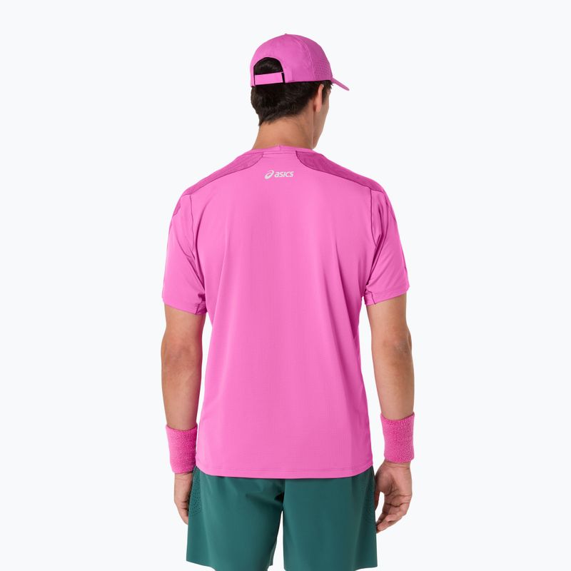 Koszulka tenisowa męska ASICS Match Jacquard digital sakura 3